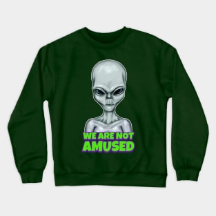 Unamused Alien Crewneck Sweatshirt